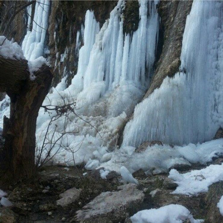 زمستان در تنگ براق